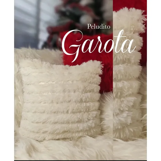 Cojín Peludito Garota Decoración Habitación Regalo Navidad 