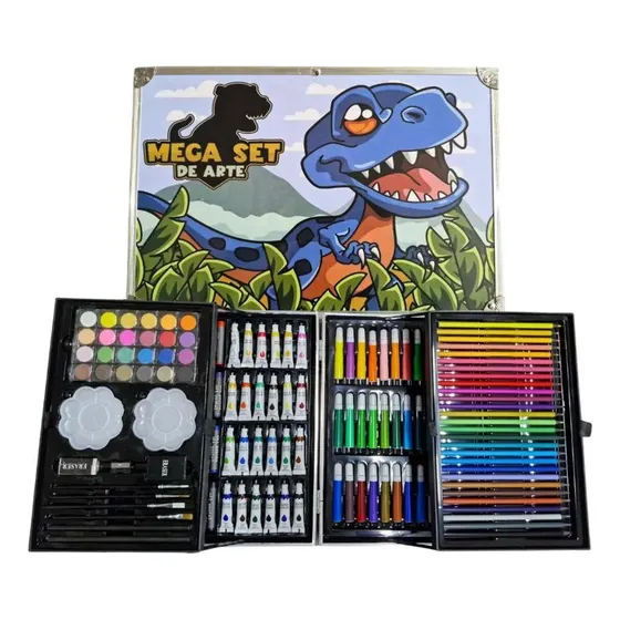 Set De Arte Y Pintura Maletín 145 Piezas Para Niños