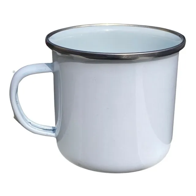 12pz Taza O Pocillo Peltre Filo Acero Sublimacion Sublimar