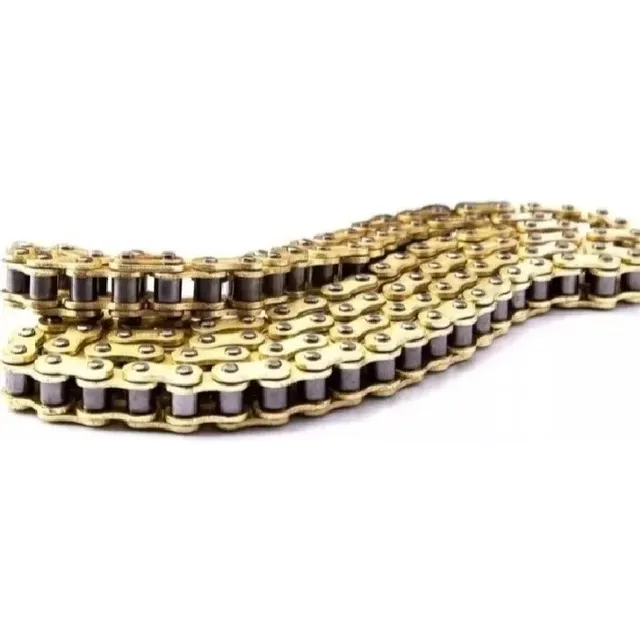 Cadena Reforzada Dorada 428x136 Calidad Premium