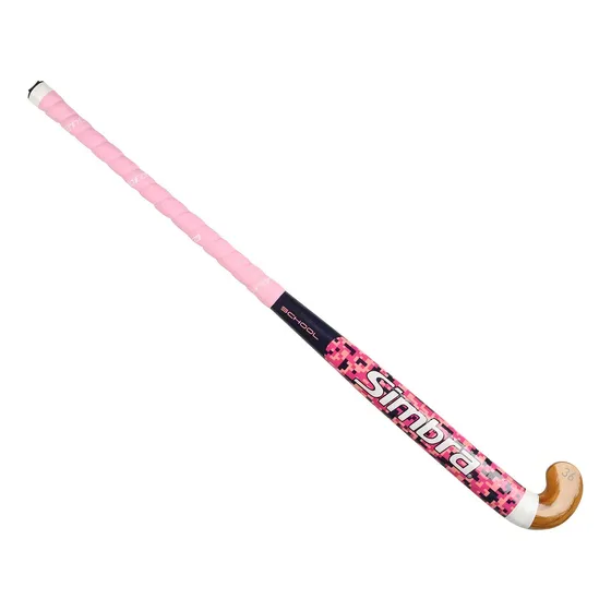 Palo De Hockey Simbra 36 Madera School S Al País Color Rosa
