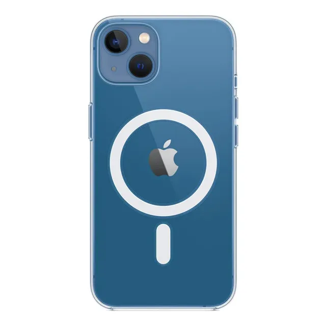 Estuche Funda Transparente Con Carga Magnética Para iPhone