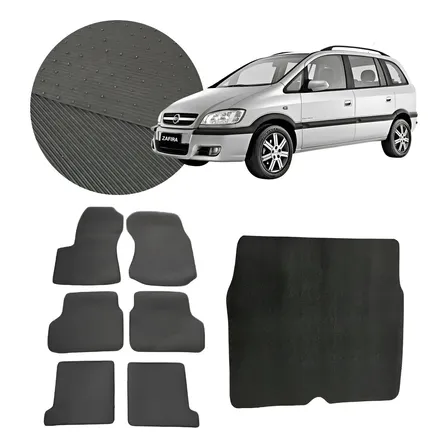 Kit Chevrolet Zafira 7 Lugares + Porta Mala Personalizado Pvc
