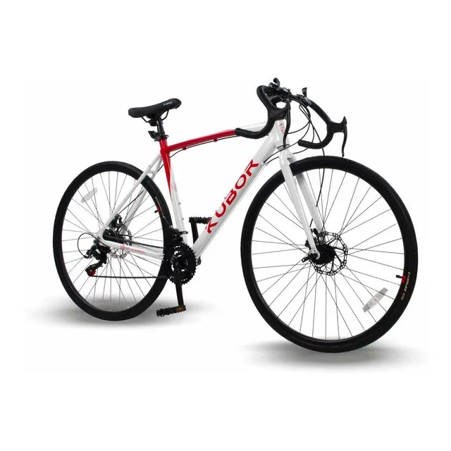Bicicleta Ruta Rodada 700 Pegaso Kubor Aluminio Carreras Color Blanco Tamaño del cuadro 53 cm