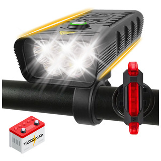 Lampara Para Bicicleta Comerliv Blcv10 Luz Led Recargable Linterna Usb Luz Delantera Trasera 1 Pieza Color Negro Lampara Para Bicicleta Comerliv Blcv10 Luz Led Recargable Linterna Usb Luz Delantera Trasera 1 Pieza Color Negro