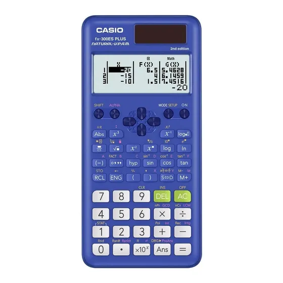 Calculadora Científica Casio Fx 300 Ms Plus Segunda Edición