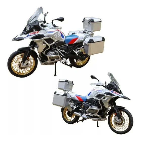 Nuevo R1250 Gs Moto Touring De Metal En Miniatura Con