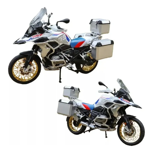 Nuevo R1250 Gs Moto Touring De Metal En Miniatura Con