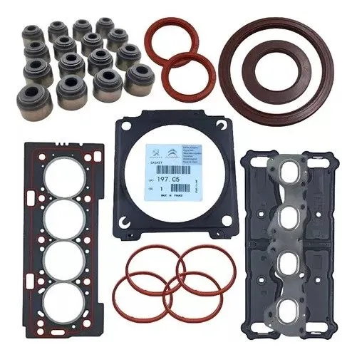 Juego Kit Empacadura Peugeot 206 207 307 S30 1.6 - 8 Pzas