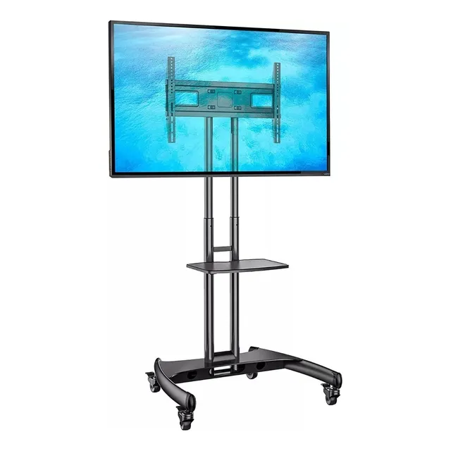 Soporte De Piso Para Tv/ Monitor 32'' A 65'' Ajustable Movil