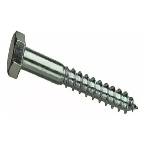 Tornillo Tirafondo Cabeza Hexagonal 1/4 X 2 1/2 X 100 U 63mm