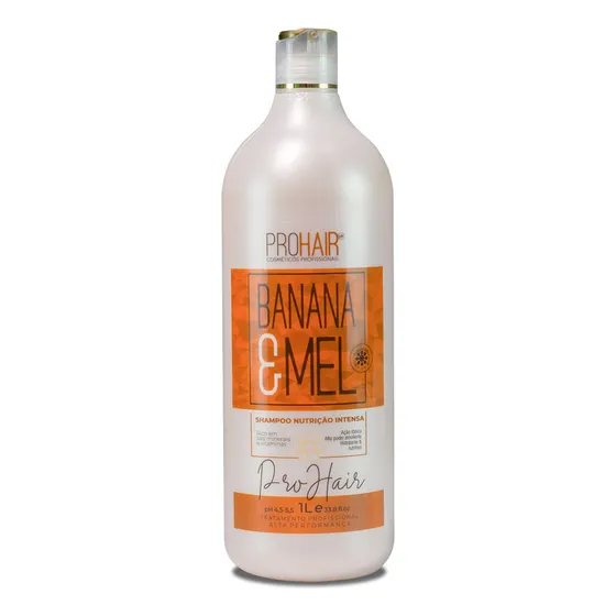 Shampoo Nutricao Intensa Banana E Mel 1l 
