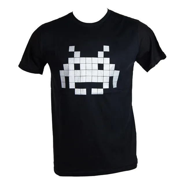 Space Invaders Remera Algodon Galaxy