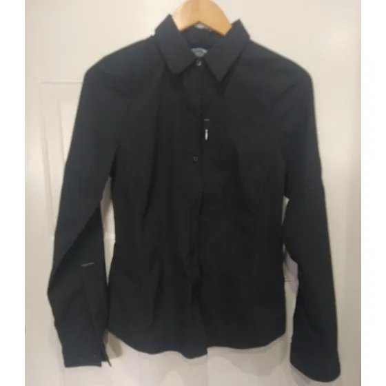 Camisa Columbia Negra De Dama Talla Xs, Usada