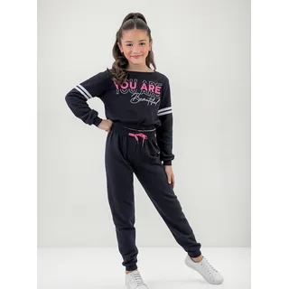 Conjunto Moletom Calça Blusa Cropped Juvenil Moda Inverno Conjunto Moletom Calça Blusa Cropped Juvenil Moda Inverno