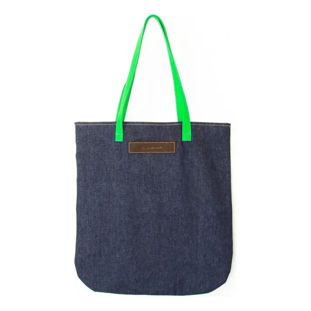Carteras Dama Flor De Chocolate Jean Maxibolsa