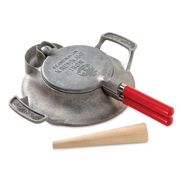 Hierro Para Krumkake Nordic Ware, Ideal Para Hacer Galletas