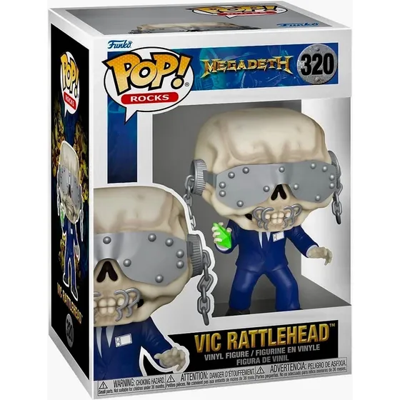 Funko Pop! Rocks: Megadeth - Vic Rattlehead (320)