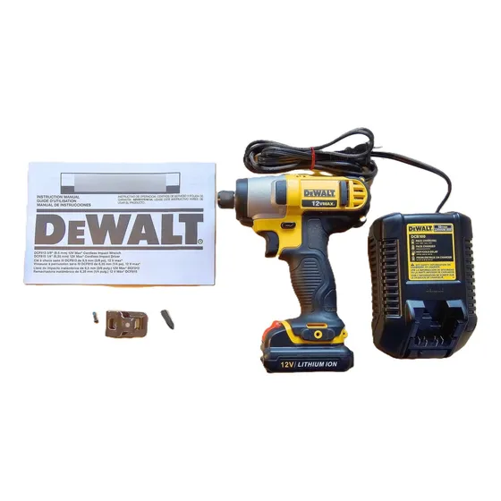 Destornillador Inalámbrico Dewalt Dcf815 De 1/4 , 12 Voltios