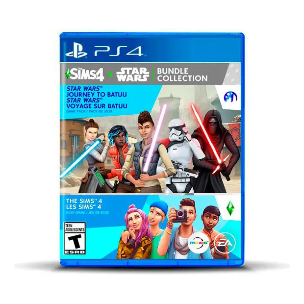 Sims 4 + Star Wars Bundles () Ps4 Físico, Macrotec