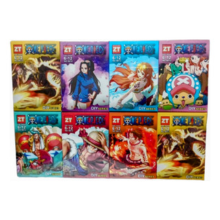 One Piece Personagens Kit Com 7 Blocos De Montar Brinquedo One Piece Personagens Kit Com 7 Blocos De Montar Brinquedo