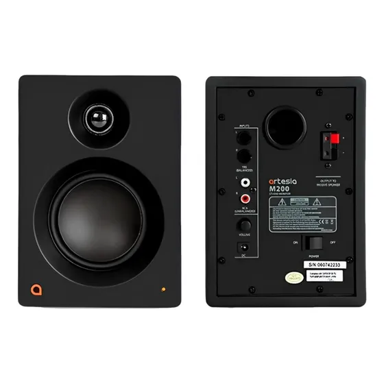 Monitor De Referencia Áudio 30w Rca | L,r | Trs | M200