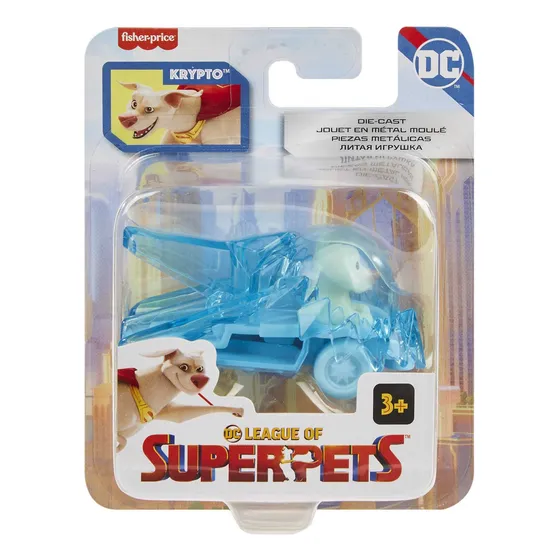Nave Espacial Krypto Superpets De Metal Fisher Price 