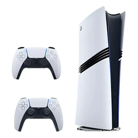 Ps5 Pro 2tb 8k Digital Ed. Branco Com Controle Adicional Branco