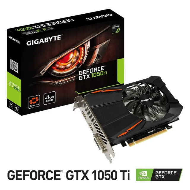 Tarjeta De Video Nvidia Gigabyte Geforce Gtx 10 Series 1050 Ti Gv-n105td5-4gd 4gb