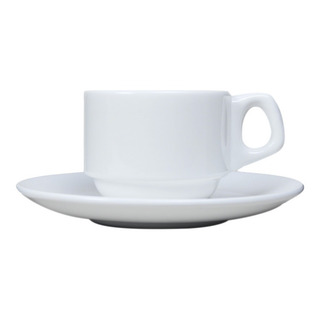 6 Tazas Y 6 Platos Porcelana 220 Ml Restaurante Y Cafeteria 6 Tazas Y 6 Platos Porcelana 220 Ml Restaurante Y Cafeteria