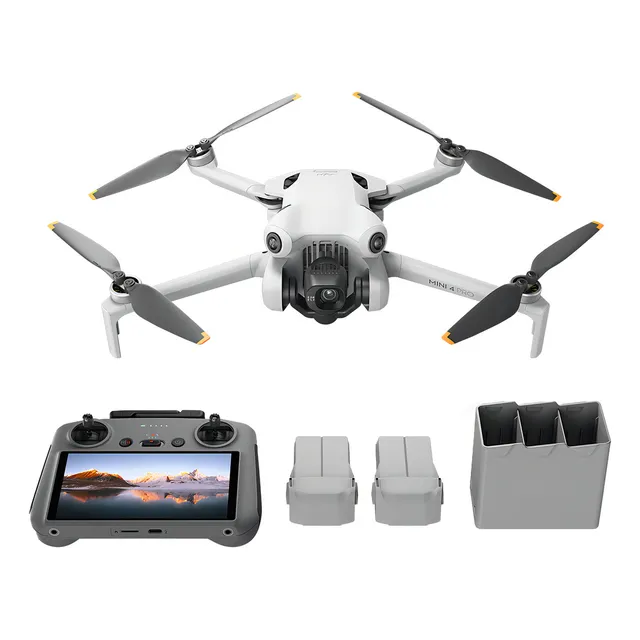 Drone DJI Mini 4 Pro More Combo Plus Control Remoto RC 2 Con Cámara 4K