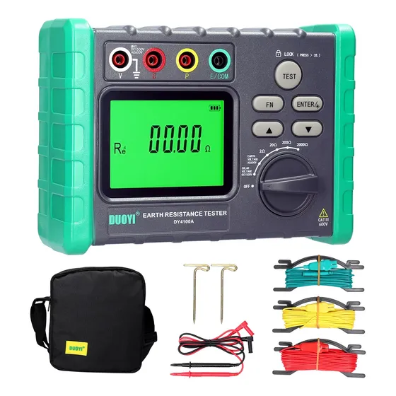 Medidor Resistencia Tierra  Tester Telurometro Douyi Dy4100a