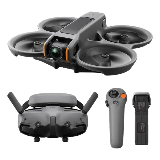 Drone Dji Avata 2 Fly More Combo Batería Única Facil Giros 