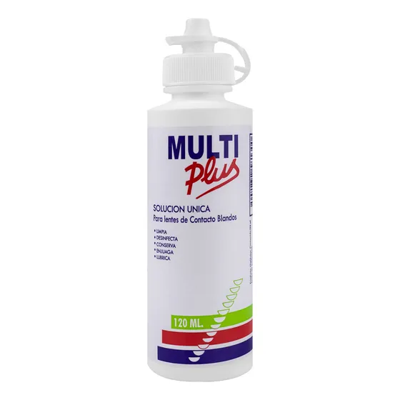 Multiplus Solución Lentes de Contacto Multiplus 120 Unidad 1 120 mL