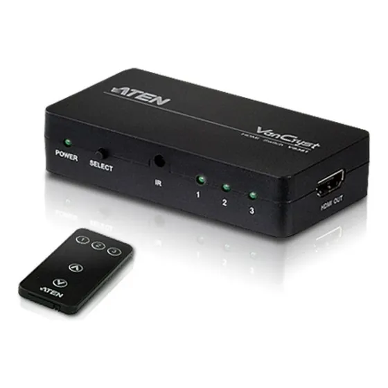 Switch Hdmi De 3 Puertos Aten Vs381