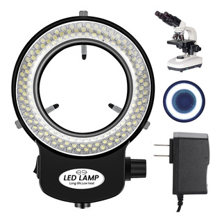 Microscopio Estereoscópico Con Aro De 144 Luces Led Microscopio Estereoscópico Con Aro De 144 Luces Led