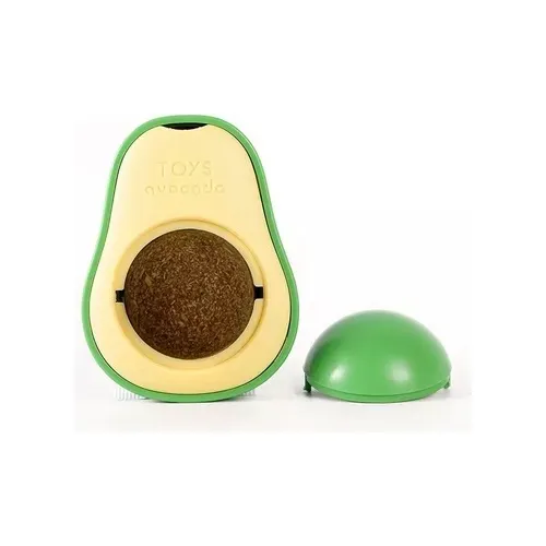 Juguete Interactivo Gato Bola De Catnip Aguacate