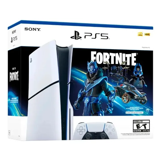 Playstation 5 Slim Disco Fortnite Cobalt Star De 1tb