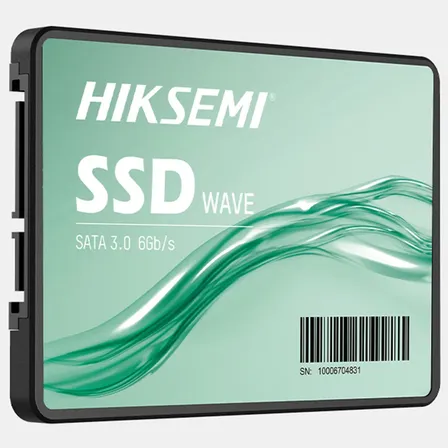 Disco SSD 120GB Hiksemi Wave 2.5" SATA III para PC y Laptop Negro