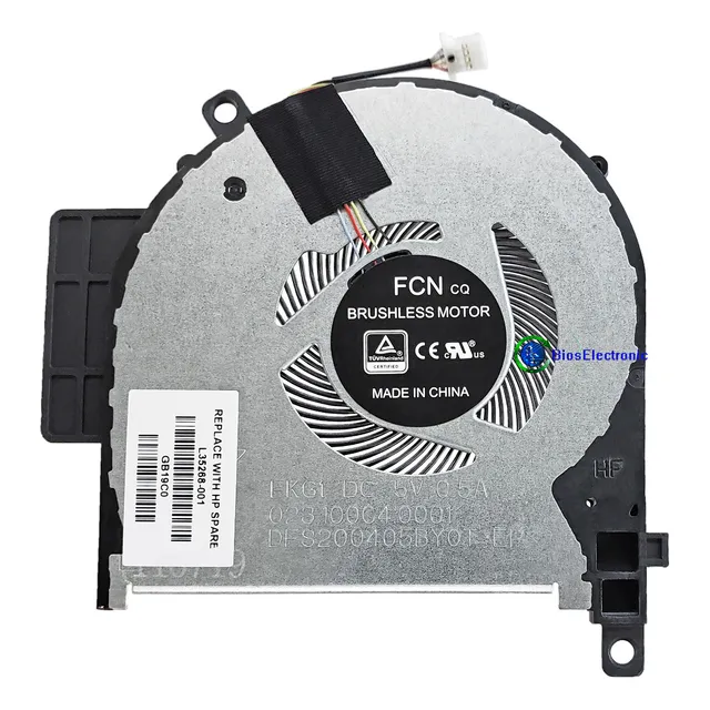 Ventilador Hp Envy X360 15-cn0002la 15-cn 15-cp L23569-001