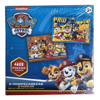 Paw Patrol 2 Puzzles De 48 Piezas Puzzle Rompecabezas Paw Patrol 2 Puzzles De 48 Piezas Puzzle Rompecabezas