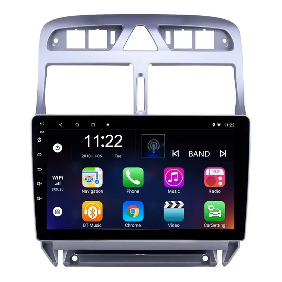 Pantalla Multimedia Android 2+32g Peugeot 307 2003-12