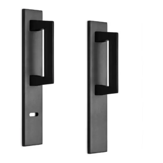 Manijones Gioia Latón Negro Universal Y Ciego 300mm Terra