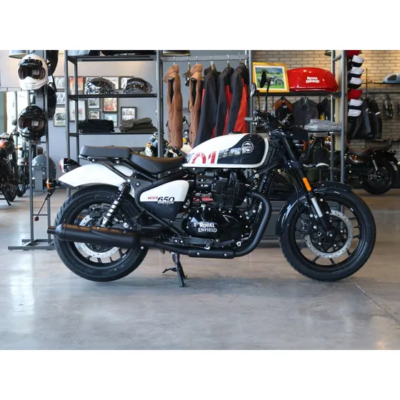 Royal Enfield Shotgun 650 -stencil White- Nuevo Lanzamiento