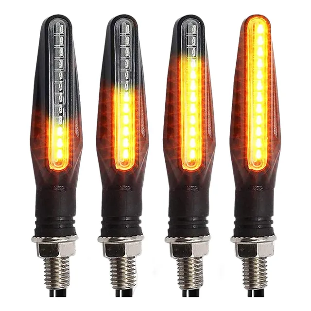 Luces Direccionales Intermitentes De Moto Led Secuencial