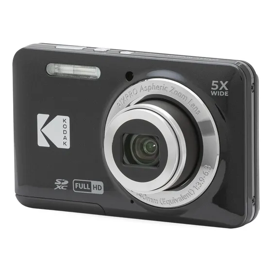 Cámara Digital Kodak Pixpro Fz55-bk, 16 Mp, Cmos, Zoom 5x, 1