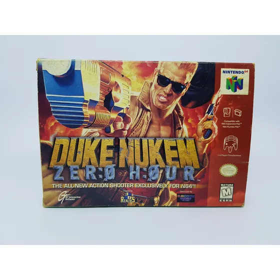Apenas A Caixa - Duke Nukem Zero Hour Nintendo 64 - Usa