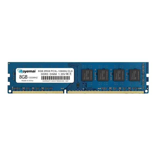 Memoria 8gb Ddr3 1333mhz Pc3 10600 Dimm  Cl9 240 Pin