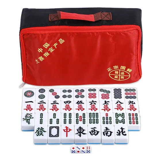 Juego Profesional De Mahjong Chino, 145 Fichas Tamaño Grande