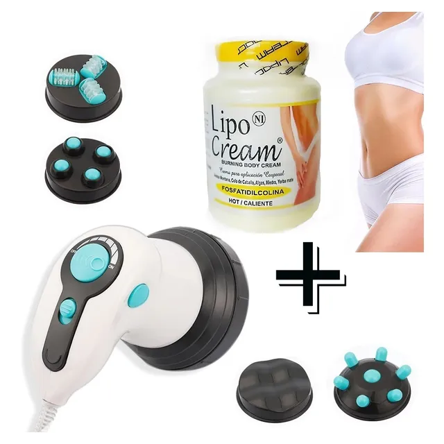 Combo Reductor - Masajeador + Crema Lypocream